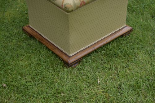WILLIAM IV OTTOMAN WORK BOX - ADDITIONAL PHOTO 8