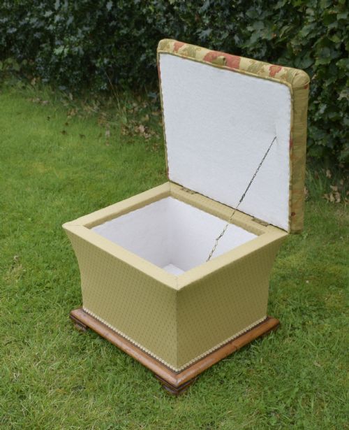 WILLIAM IV OTTOMAN WORK BOX - ADDITIONAL PHOTO 11
