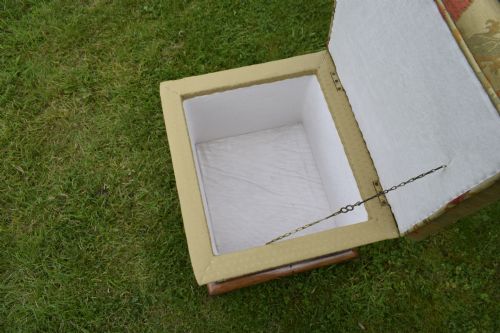WILLIAM IV OTTOMAN WORK BOX - ADDITIONAL PHOTO 13