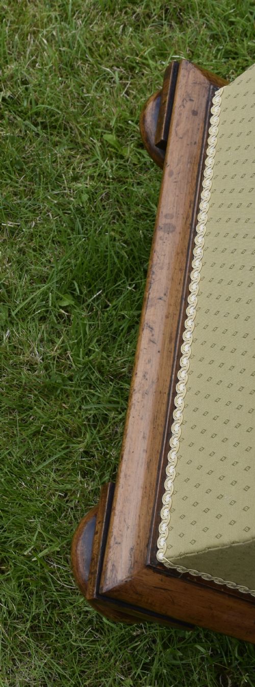 WILLIAM IV OTTOMAN WORK BOX - ADDITIONAL PHOTO 17
