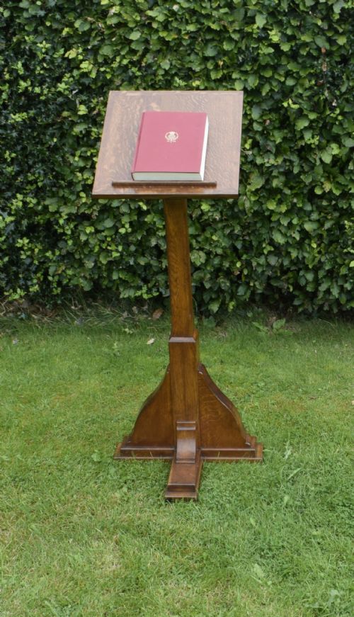EARLY 20TH CENTURY OAK LECTERN - ADDITIONAL PHOTO 1