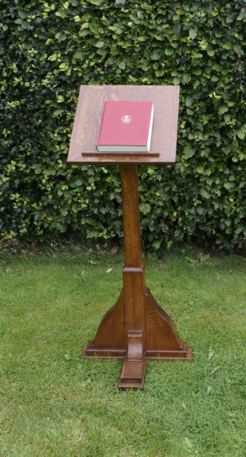 EARLY 20TH CENTURY OAK LECTERN - ADDITIONAL PHOTO 2