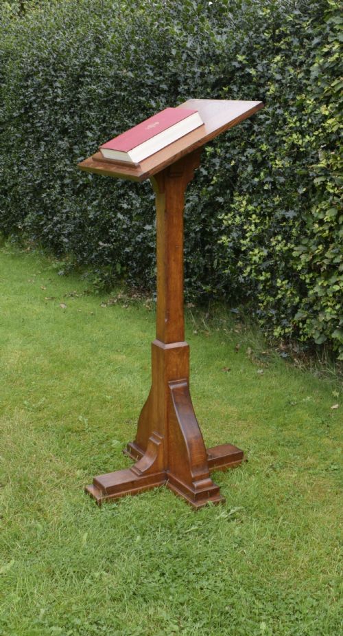 EARLY 20TH CENTURY OAK LECTERN - ADDITIONAL PHOTO 3