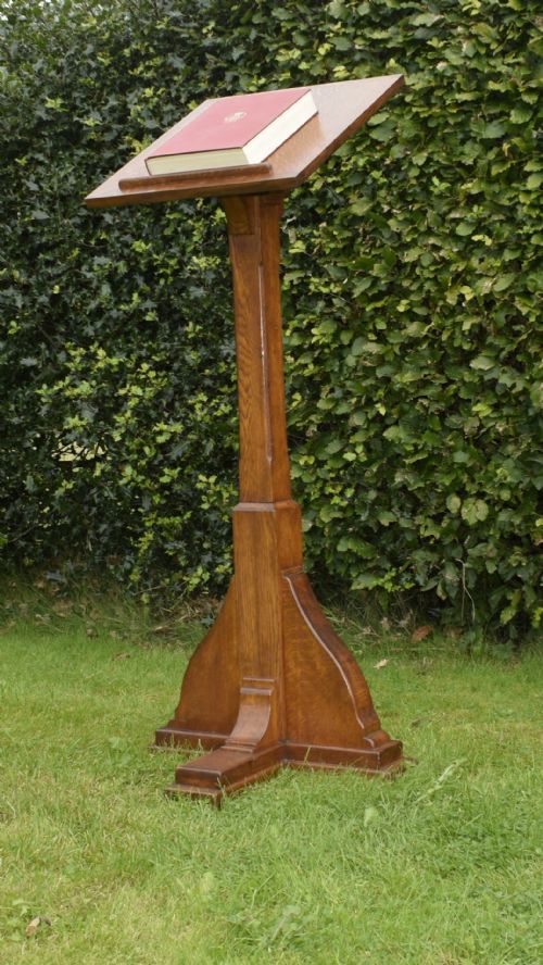 EARLY 20TH CENTURY OAK LECTERN - ADDITIONAL PHOTO 4