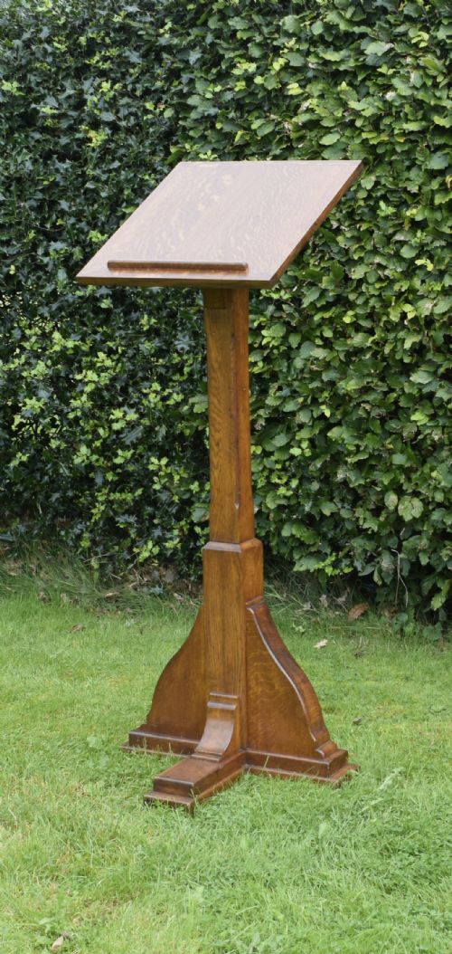 EARLY 20TH CENTURY OAK LECTERN - ADDITIONAL PHOTO 5