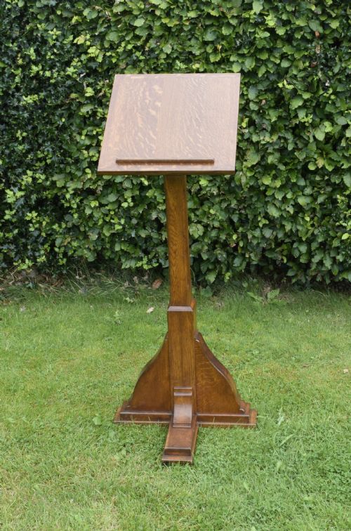 EARLY 20TH CENTURY OAK LECTERN - ADDITIONAL PHOTO 7