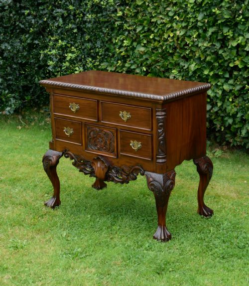 EARLY 20TH CENTURY CHIPPENDALE LOWBOY - ADDITIONAL PHOTO 3