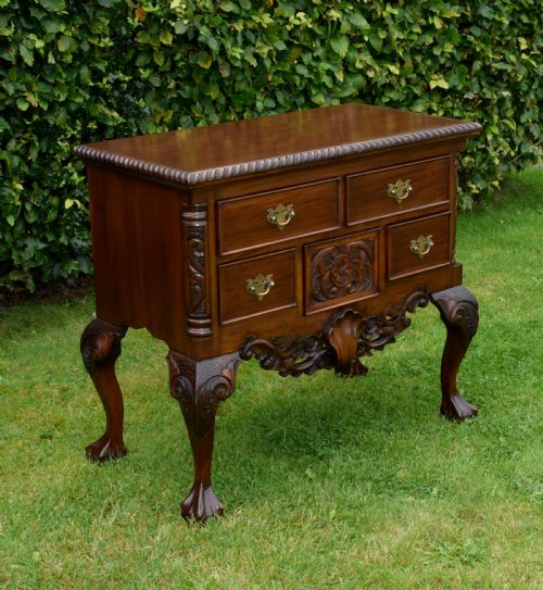 EARLY 20TH CENTURY CHIPPENDALE LOWBOY - ADDITIONAL PHOTO 9