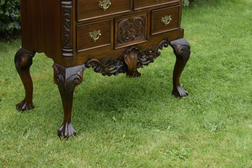 EARLY 20TH CENTURY CHIPPENDALE LOWBOY - ADDITIONAL PHOTO 10