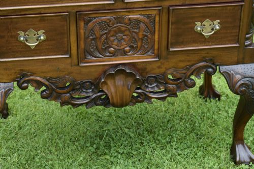 EARLY 20TH CENTURY CHIPPENDALE LOWBOY - ADDITIONAL PHOTO 12
