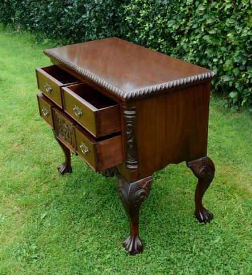 EARLY 20TH CENTURY CHIPPENDALE LOWBOY - ADDITIONAL PHOTO 16
