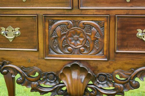 EARLY 20TH CENTURY CHIPPENDALE LOWBOY - ADDITIONAL PHOTO 19