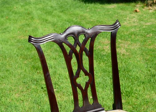 GEORGIAN PERIOD CHIPPENDALE CHAIR - ADDITIONAL PHOTO 2