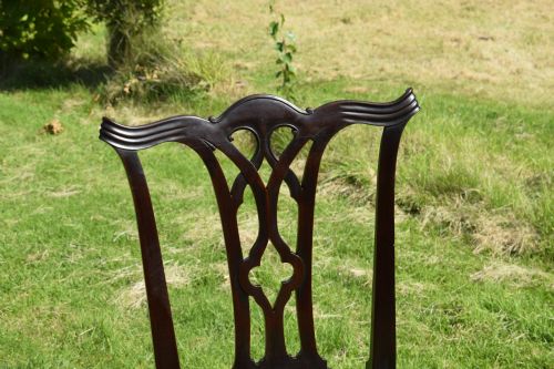 GEORGIAN PERIOD CHIPPENDALE CHAIR - ADDITIONAL PHOTO 12