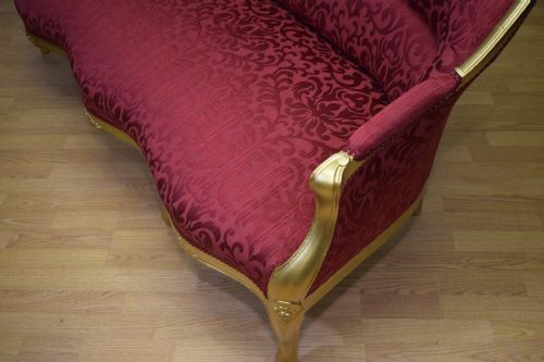 SOFA SETTEE COUCH ANTIQUE FRENCH GOLD PAINTED CANAPE - ADDITIONAL PHOTO 26