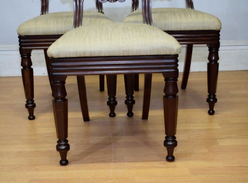3 SCOTTISH REGENCY DINING CHAIRS - ADDITIONAL PHOTO 8