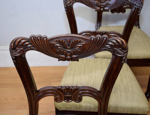 3 SCOTTISH REGENCY DINING CHAIRS - ADDITIONAL PHOTO 9