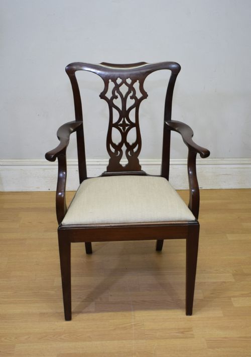 19TH CENTURY CHIPPENDALE ARMCHAIR - ADDITIONAL PHOTO 2