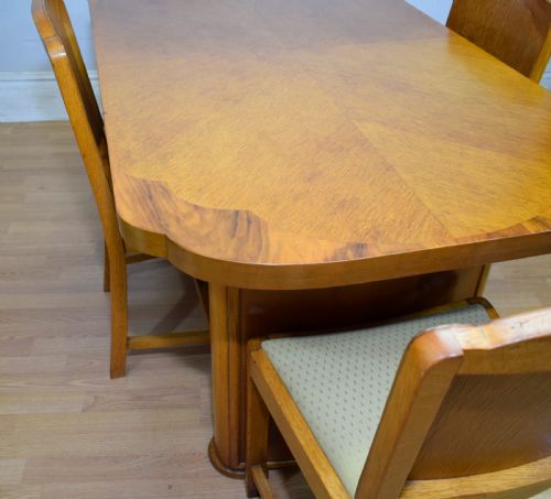 ART DECO DINING TABLE CHAIRS - ADDITIONAL PHOTO 11