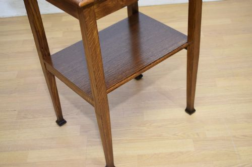OAK ARTS CRAFTS OCCASIONAL TABLE - ADDITIONAL PHOTO 4