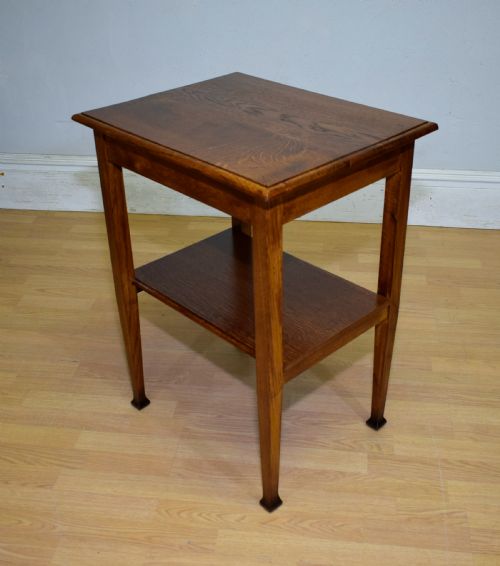 OAK ARTS CRAFTS OCCASIONAL TABLE - ADDITIONAL PHOTO 12