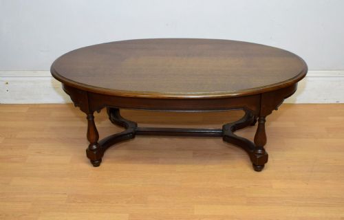 OAK COFFEE TABLE EARLY 20TH CENTURY - ADDITIONAL PHOTO 2