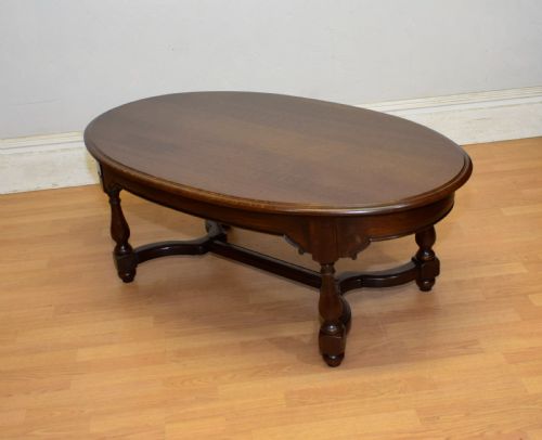 OAK COFFEE TABLE EARLY 20TH CENTURY - ADDITIONAL PHOTO 4