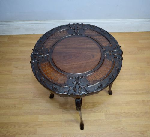 VICTORIAN CENTER TABLE JARDINIERE TABLE - ADDITIONAL PHOTO 2
