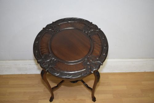 VICTORIAN CENTER TABLE JARDINIERE TABLE - ADDITIONAL PHOTO 4