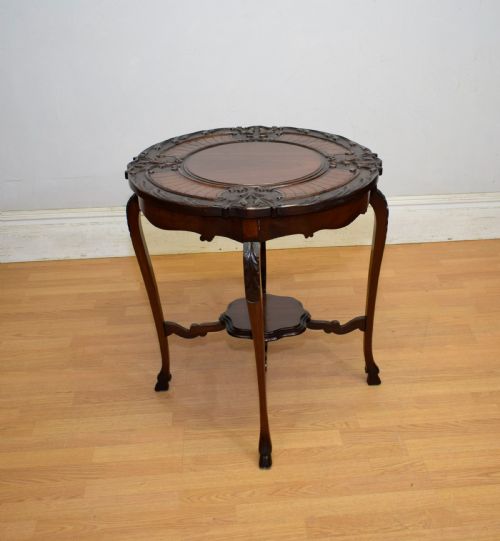 VICTORIAN CENTER TABLE JARDINIERE TABLE - ADDITIONAL PHOTO 9