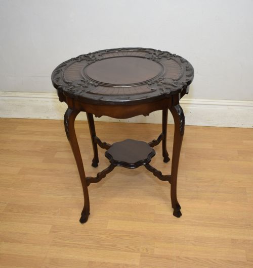 victorian center table jardiniere table - CATEGORY: ANTIQUE TABLES - DATED 1880