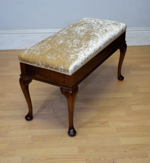 ANTIQUE DUET STOOL - ADDITIONAL PHOTO 5