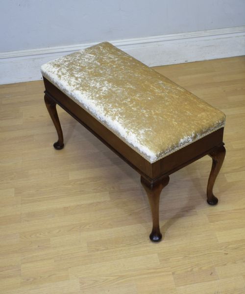 ANTIQUE DUET STOOL - ADDITIONAL PHOTO 9