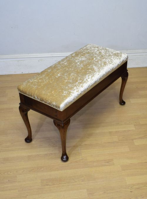 ANTIQUE DUET STOOL - ADDITIONAL PHOTO 11