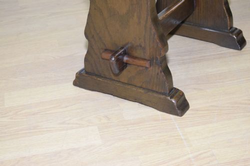 ARTS CRAFTS OAK STOOL - ADDITIONAL PHOTO 7