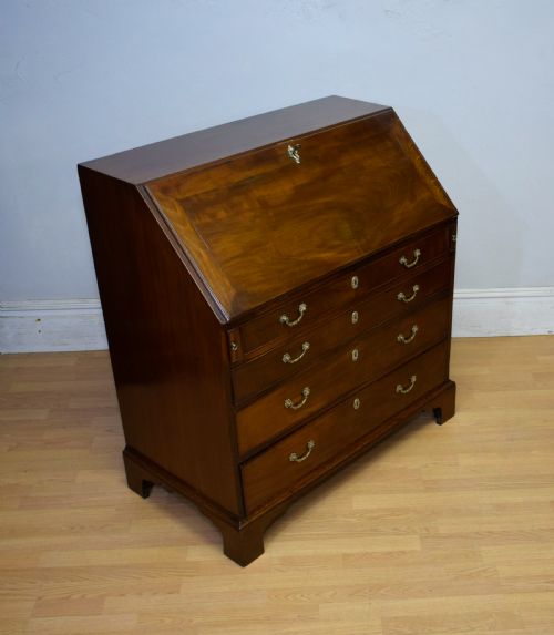 fig 6. Georgian Period Mahogany Bureau
