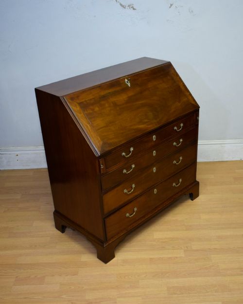 fig 7. Georgian Period Mahogany Bureau