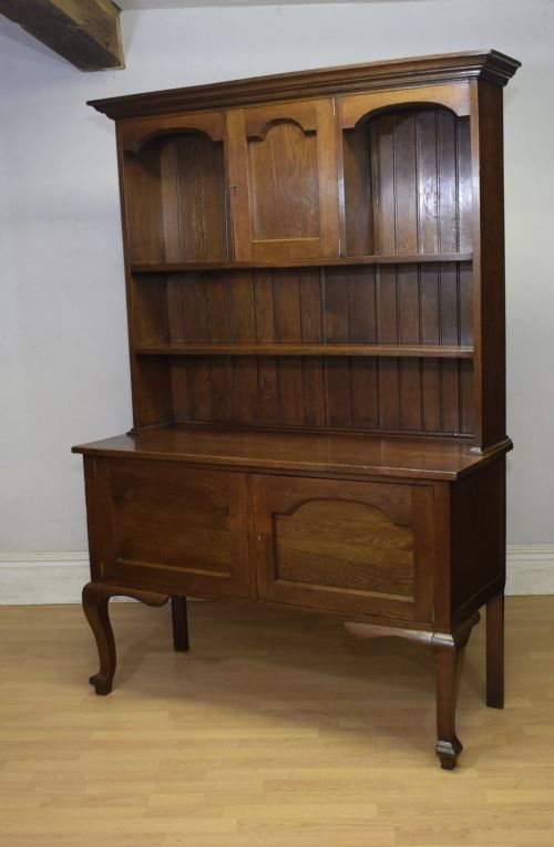 ARTS CRAFTS OAK DRESSER RACK - ADDITIONAL PHOTO 1