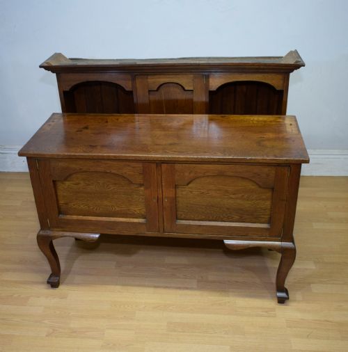 ARTS CRAFTS OAK DRESSER RACK - ADDITIONAL PHOTO 3