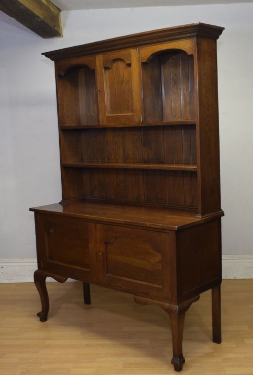 ARTS CRAFTS OAK DRESSER RACK - ADDITIONAL PHOTO 5