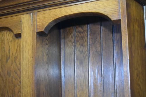 ARTS CRAFTS OAK DRESSER RACK - ADDITIONAL PHOTO 10