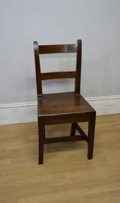 GEORGIAN PERIOD ELM COTTAGE CHAIR - ADDITIONAL PHOTO 2