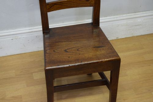 GEORGIAN PERIOD ELM COTTAGE CHAIR - ADDITIONAL PHOTO 5