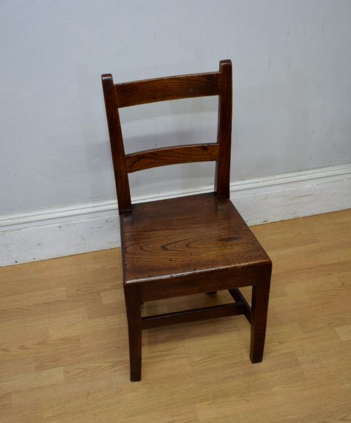 GEORGIAN PERIOD ELM COTTAGE CHAIR - ADDITIONAL PHOTO 6