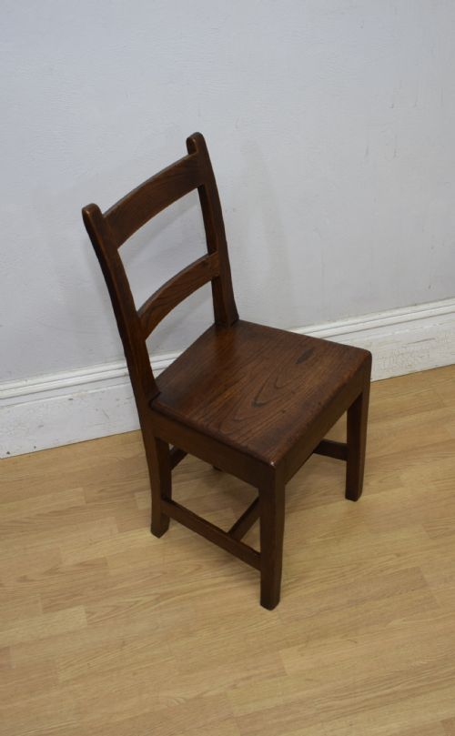 GEORGIAN PERIOD ELM COTTAGE CHAIR - ADDITIONAL PHOTO 11