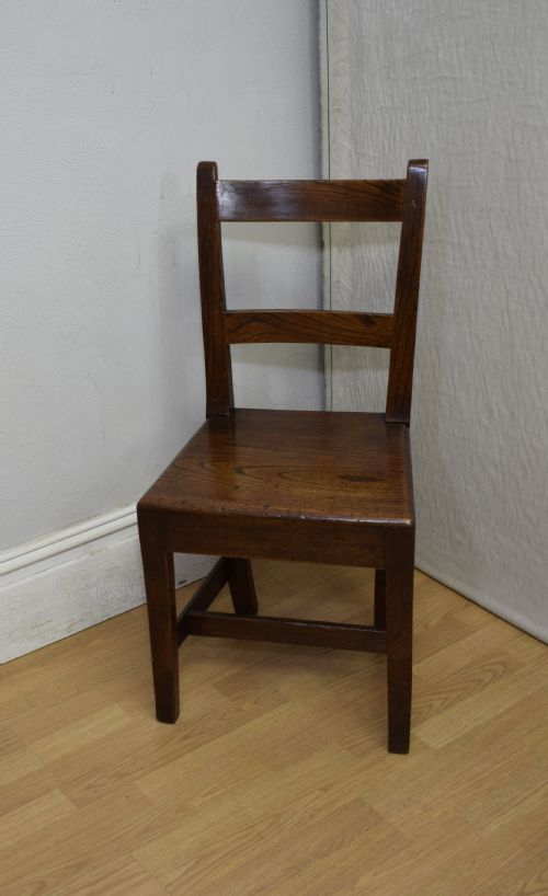 GEORGIAN PERIOD ELM COTTAGE CHAIR - ADDITIONAL PHOTO 13