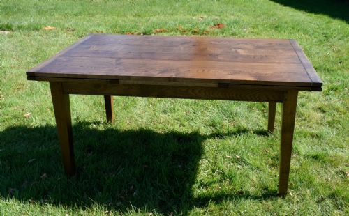 OAK FARMHOUSE DINING TABLEKITCHEN TABLE - ADDITIONAL PHOTO 1