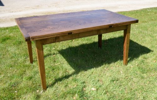 OAK FARMHOUSE DINING TABLEKITCHEN TABLE - ADDITIONAL PHOTO 4