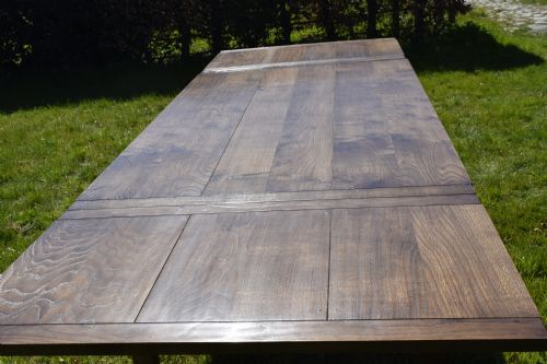 OAK FARMHOUSE DINING TABLEKITCHEN TABLE - ADDITIONAL PHOTO 8