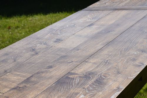 OAK FARMHOUSE DINING TABLEKITCHEN TABLE - ADDITIONAL PHOTO 16